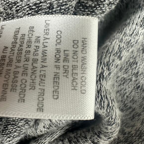 Bobeau Womens Lightweight Long Sleeve Button Heather Grey Open Cardigan Small - Picture 10 of 10